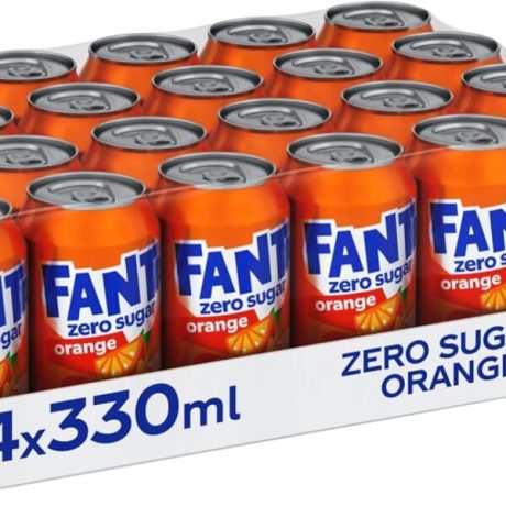 Fanta Orange Cansx24